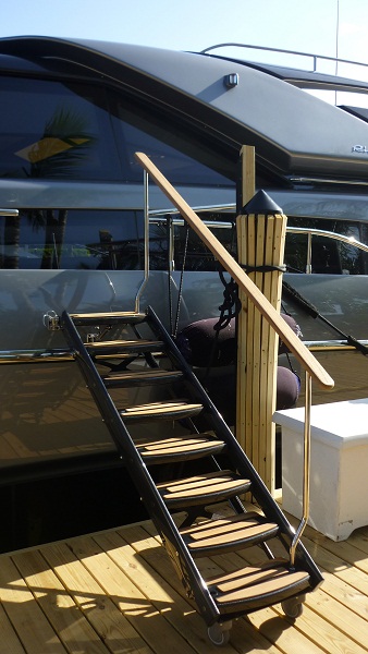 MarQuipt introduces Carbon Fiber Sea Stairs for side-to-boarding ...